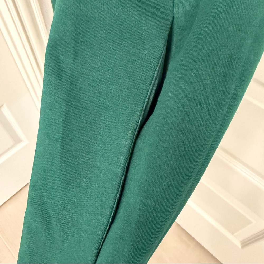 Entro Forest Green Mini Dress with Striped Collar - Picture 6 of 7